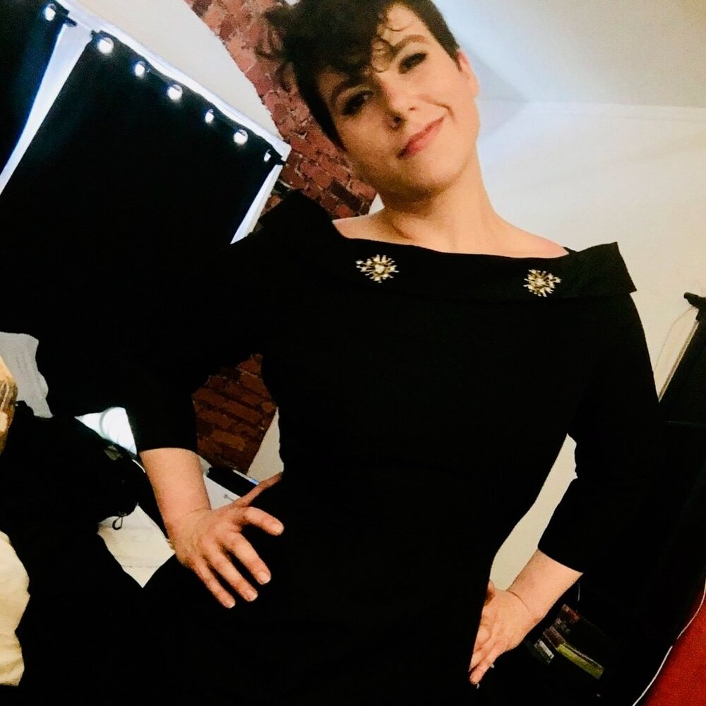 Vintage 1950s HOUSE OF BRANELL Cocktail Dress - VGVC - Picture 13 of 14